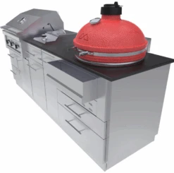 Sunstone Metal Products Kamado 8 Foot Cabinet Island Package SCPKAMADO 8 Sunstone Metal Products Kamado 8 Foot Cabinet Island Package SCPKAMADO -Home And Outdoor 1.2