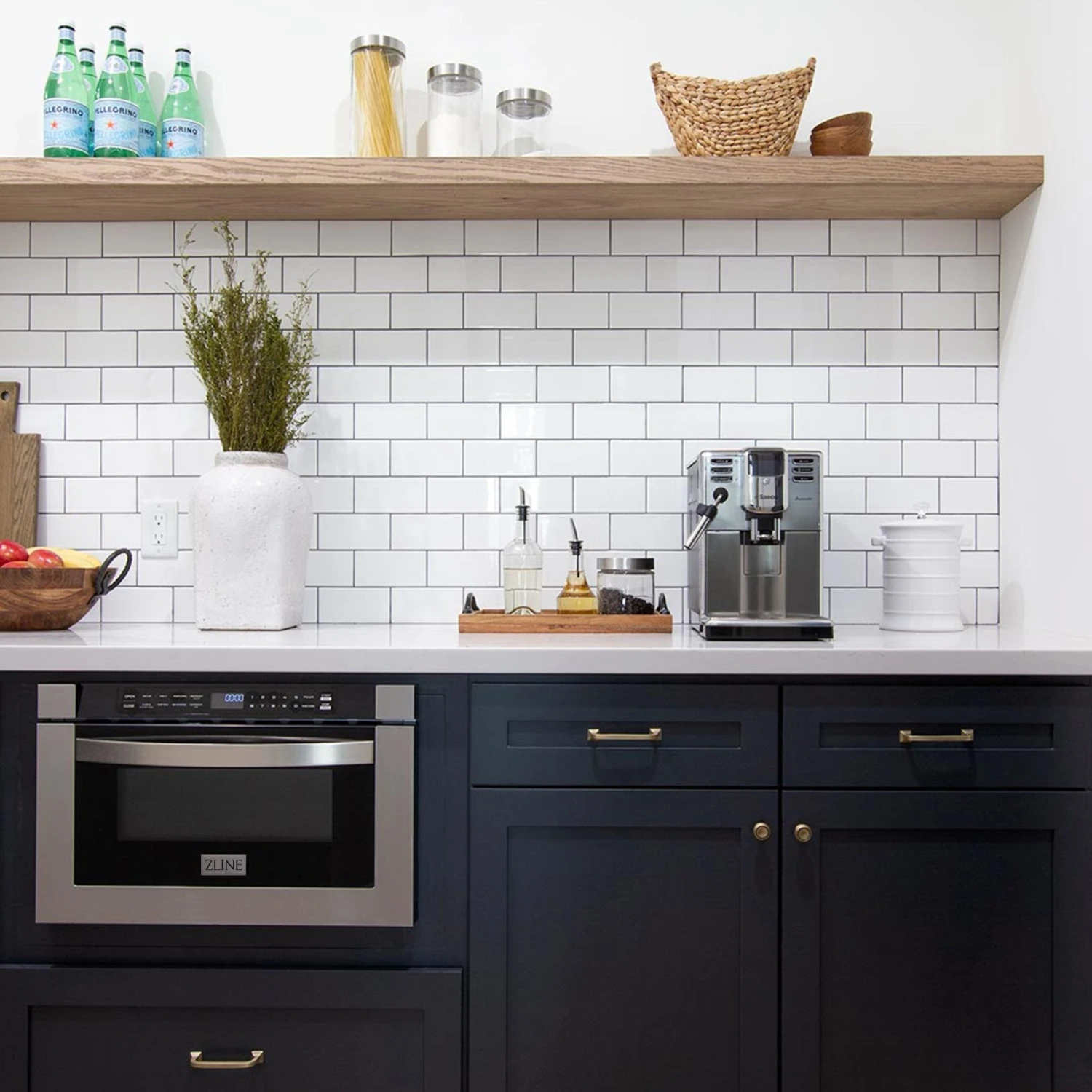 ZLINE 24" 1.2 Cu. Ft. Built-in Microwave Drawer In Stainless Steel (MWD-1) 9 ZLINE 24" 1.2 Cu. Ft. Built-in Microwave Drawer In Stainless Steel (MWD-1) - Image 7