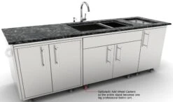 Sunstone Metal Products Sunstone Cabinet Package – BAR CENTER SCP7BARCTR10 -Home And Outdoor 12.2