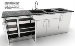 Sunstone Metal Products Sunstone Cabinet Package – BAR CENTER SCP7BARCTR10 -Home And Outdoor 12.5