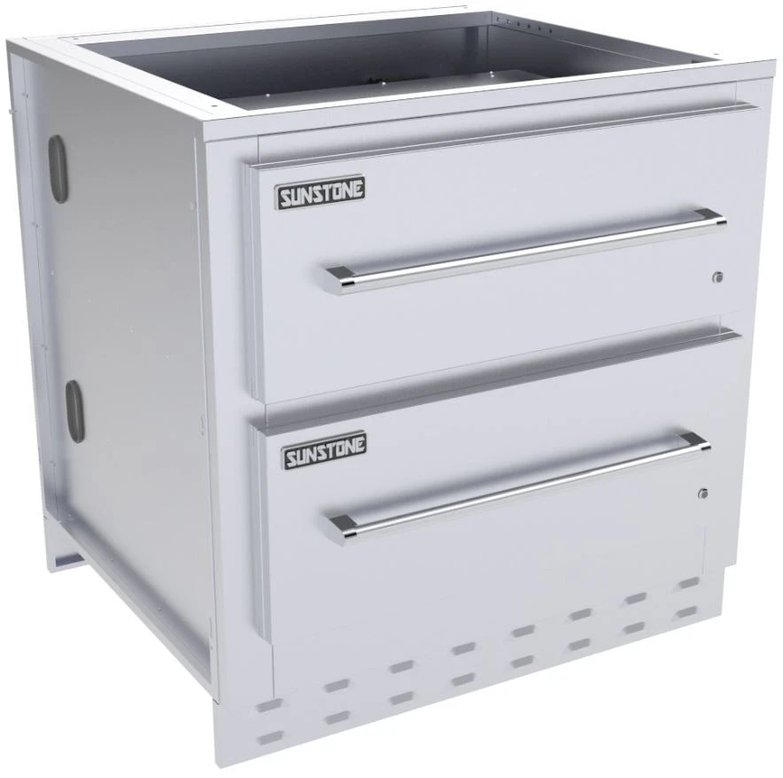 Sunstone Metal Products 34" Sunstone Double Warming Drawer Cabinet SAC34DWC 4 Sunstone Metal Products 34" Sunstone Double Warming Drawer Cabinet SAC34DWC - Image 2