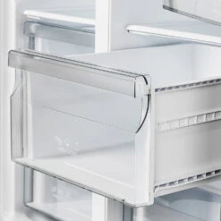 Forno Products Salerno -33" Side By Side Built-in Refrigerator 15.6cuft SS Color, White Inside With Handle FFRBI1805-33SB 34 Forno Products Salerno -33" Side By Side Built-in Refrigerator 15.6cuft SS Color, White Inside With Handle FFRBI1805-33SB -Home And Outdoor 1805 33SBcrisperopen rightside web