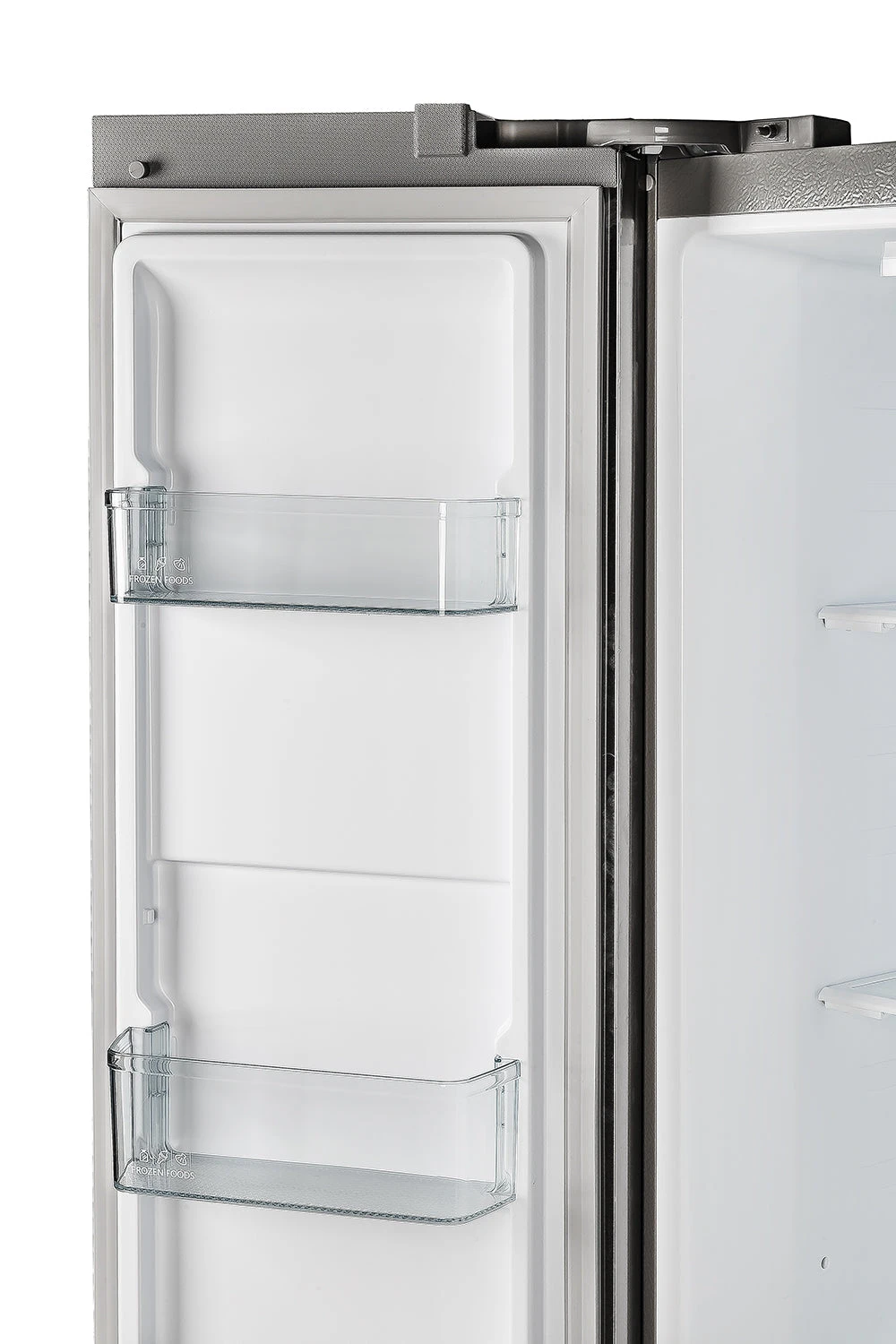 Forno Products Salerno -33" Side By Side Built-in Refrigerator 15.6cuft SS Color, White Inside With Handle FFRBI1805-33SB 11 Forno Products Salerno -33" Side By Side Built-in Refrigerator 15.6cuft SS Color, White Inside With Handle FFRBI1805-33SB - Image 9