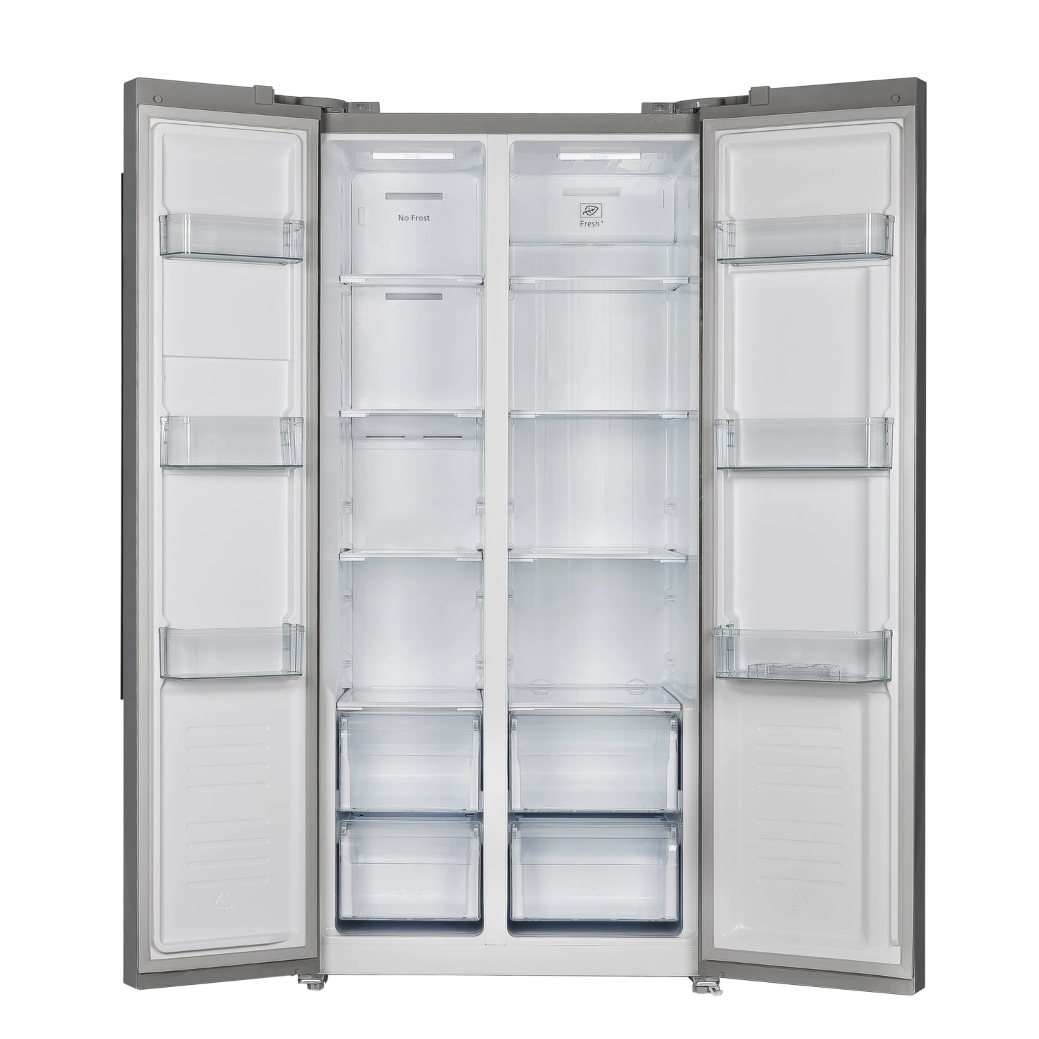 Forno Products Salerno -33" Side By Side Built-in Refrigerator 15.6cuft SS Color, White Inside With Handle FFRBI1805-33SB 9 Forno Products Salerno -33" Side By Side Built-in Refrigerator 15.6cuft SS Color, White Inside With Handle FFRBI1805-33SB - Image 7