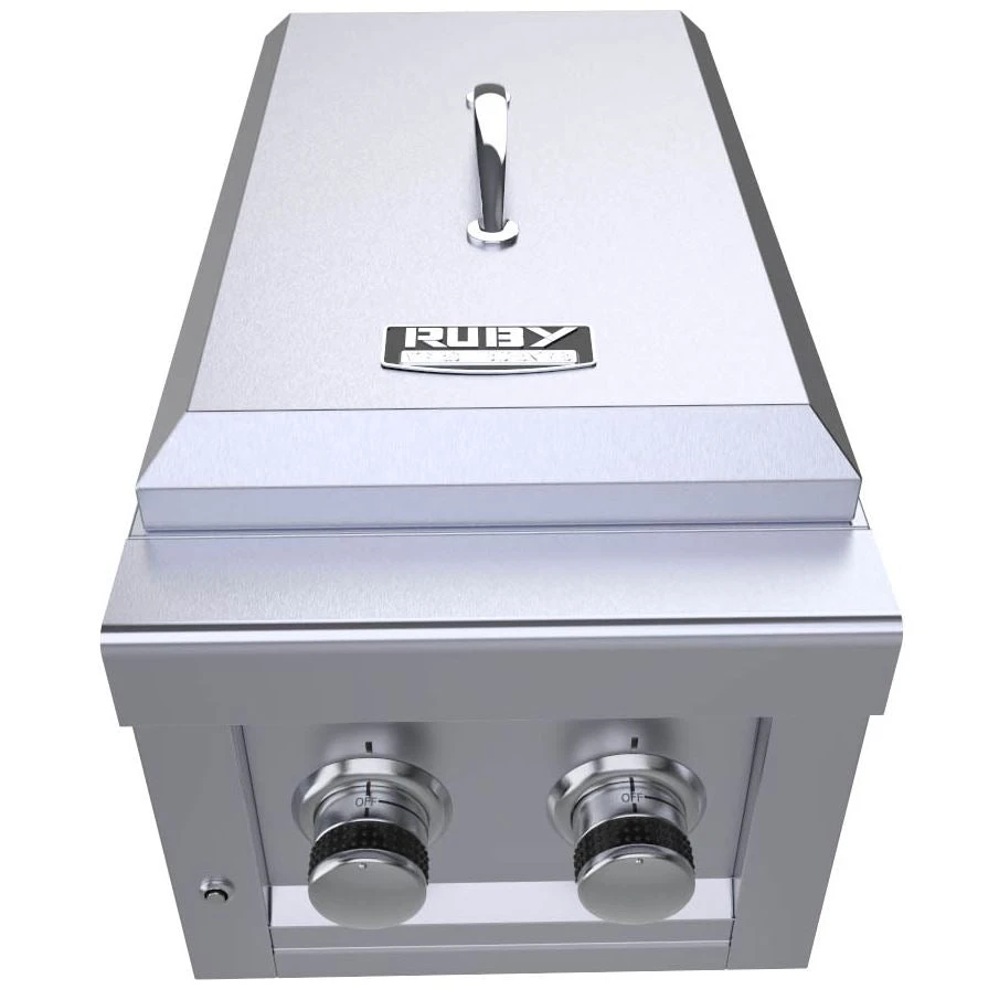 Sunstone Metal Products 13" Slide In Versa Double Burner SUN13VDB-LP 3 Sunstone Metal Products 13" Slide In Versa Double Burner SUN13VDB-LP