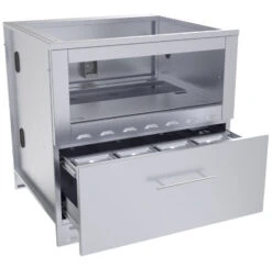 Sunstone Metal Products 34" Single Warming Drawer Cabinet -Home And Outdoor 1 ec6c48ec 2a93 4b51 a01a d1c0580b9566