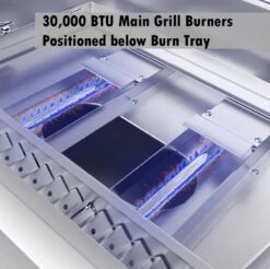 Sunstone Metal Products Hybrid Grills - 30" Drop In Charcoal Grill -Home And Outdoor 2 10c10d15 4729 4a0e 8628 3a1e2c216d79