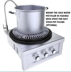 Sunstone Metal Products Hybrid Grills - 24" Power Cirque™ Burner 13 Sunstone Metal Products Hybrid Grills - 24" Power Cirque™ Burner -Home And Outdoor 3 ad1fe7e7 5218 4ae3 9b2b 31aa8d0fc49f