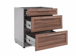 NewAge Outdoor Kitchen Island 3 Piece Outdoor Kitchen 65084 30 NewAge Outdoor Kitchen Island 3 Piece Outdoor Kitchen 65084 -Home And Outdoor 3 drawer cabinet 2