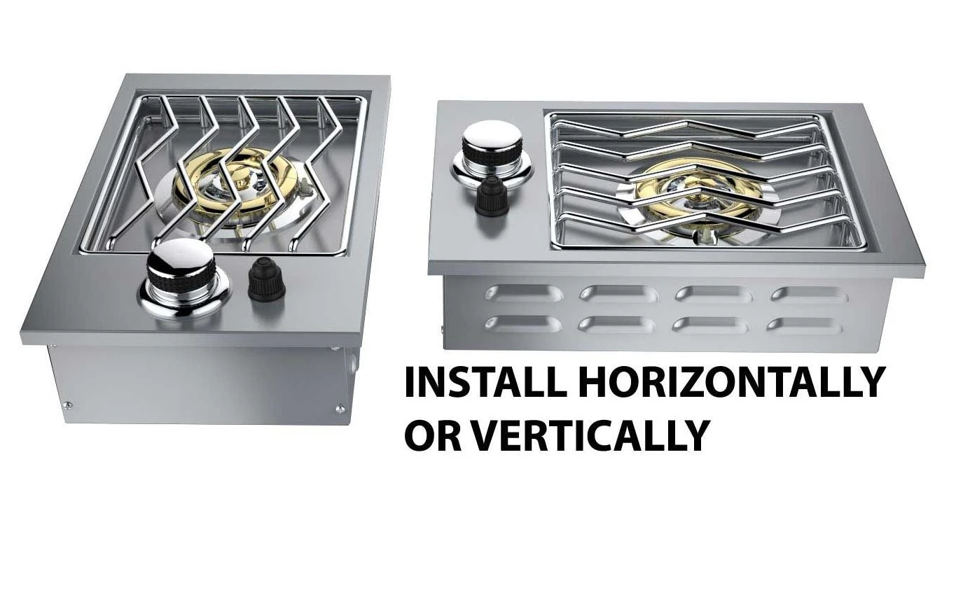 Sunstone Metal Products 10" Drop-in Single Burner 1SSB-LP 6 Sunstone Metal Products 10" Drop-in Single Burner 1SSB-LP - Image 4