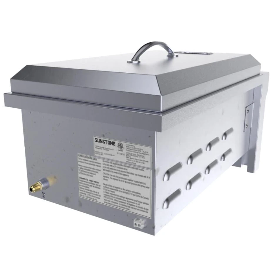 Sunstone Metal Products 13" Slide In Versa Double Burner SUN13VDB-LP 7 Sunstone Metal Products 13" Slide In Versa Double Burner SUN13VDB-LP - Image 5