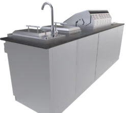 Sunstone Metal Products AUSTIN 9’ Grill/Double Burner/Companion Pro & Bar Center Island Package SCPAUSTIN 11 Sunstone Metal Products AUSTIN 9’ Grill/Double Burner/Companion Pro & Bar Center Island Package SCPAUSTIN -Home And Outdoor 6.5