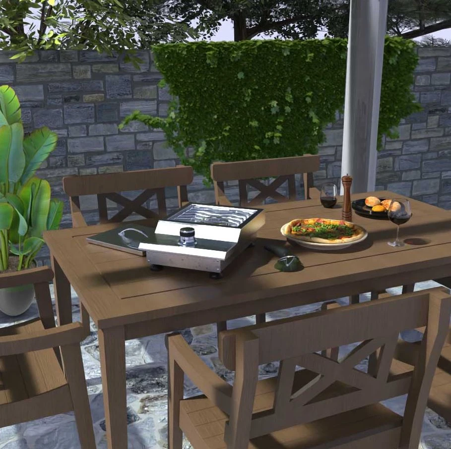 Sunstone Metal Products 13" Countertop Or Drop In Versa Single Burner SUN13VSB-LP 8 Sunstone Metal Products 13" Countertop Or Drop In Versa Single Burner SUN13VSB-LP - Image 6