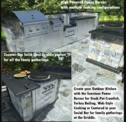 Sunstone Metal Products Hybrid Grills - 24" Power Cirque™ Burner 17 Sunstone Metal Products Hybrid Grills - 24" Power Cirque™ Burner -Home And Outdoor 8 986a587b 7682 4153 b769 0440fc89271f
