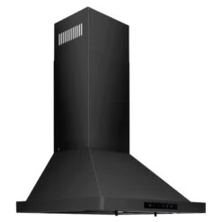 ZLINE Convertible Vent Wall Mount Range Hood In Black Stainless Steel (BSKBN)