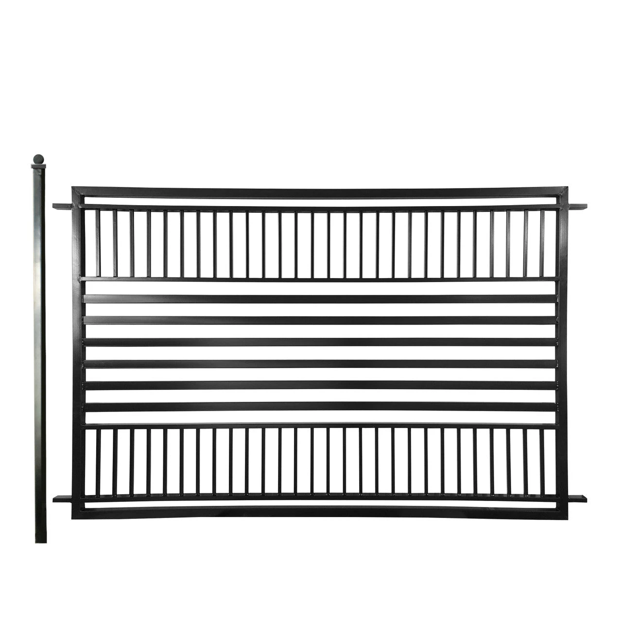 Aleko Steel Fence – Barcelona Style – 8x5 Ft. FENCEBARC-AP 3 Aleko Steel Fence – Barcelona Style – 8x5 Ft. FENCEBARC-AP