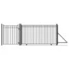Aleko Steel Sliding Driveway Gate - 20 Ft With Pedestrian Gate - 5 Ft - MADRID Style DG20MADSSLPED-AP 2 Aleko Steel Sliding Driveway Gate - 20 Ft With Pedestrian Gate - 5 Ft - MADRID Style DG20MADSSLPED-AP -Home And Outdoor DG20MADSSLPED AP 2 59156