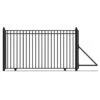 Aleko Steel Sliding Driveway Gate - MADRID Style - 25 X 6 Feet DG25MADSSL-AP -Home And Outdoor DG25MADSSL AP 2 72042