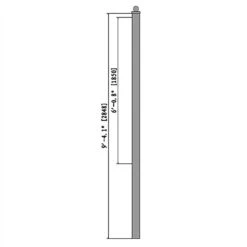 Aleko Steel Sliding Driveway Gate - 25 Ft With Pedestrian Gate - 5 Ft - MADRID Style DG25MADSSLPED-AP 19 Aleko Steel Sliding Driveway Gate - 25 Ft With Pedestrian Gate - 5 Ft - MADRID Style DG25MADSSLPED-AP -Home And Outdoor DG25MADSSLPED AP 10 71643