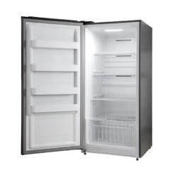 Forno Products Rizzuto - Refrigerator And Freezer (two In One) 60" Wide With 27.6 Cu.ft. FFFFD1933-60S Total Storage W/ Decorative Grill Allowing Ventilation -Home And Outdoor FFFFD1933 28 LF FREEZEER EMPTY web