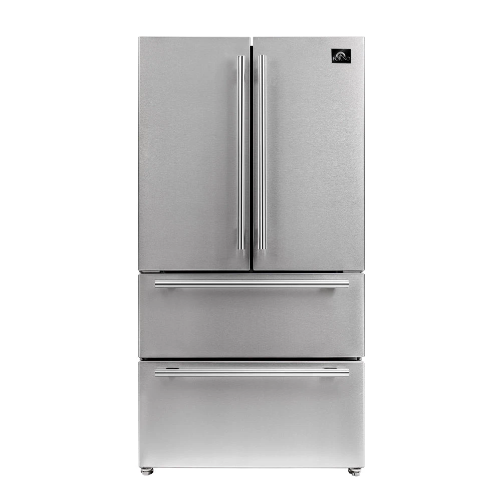 Forno Products Moena - 36" French Door Refrigerator 19cu.ft FFRBI1820-36SB 3 Forno Products Moena - 36" French Door Refrigerator 19cu.ft FFRBI1820-36SB