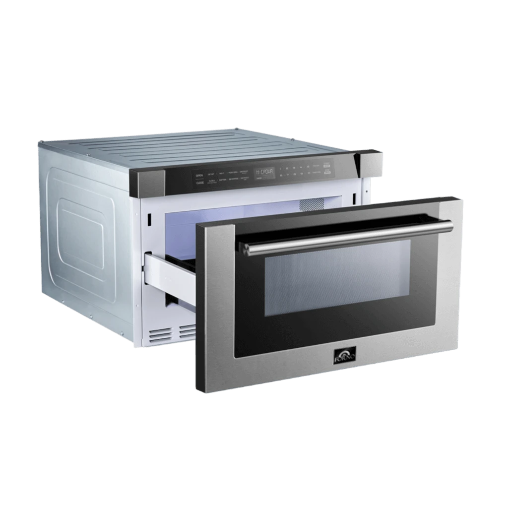 FORNO Microwave Drawer 24inch 1.2CU.FT - FMWDR3000-24 4 FORNO Microwave Drawer 24inch 1.2CU.FT - FMWDR3000-24 - Image 2