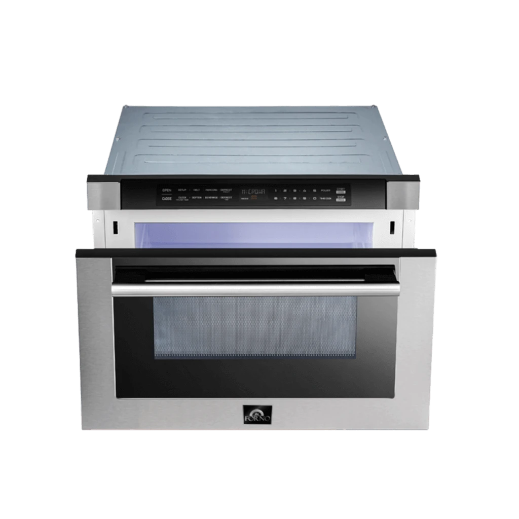 FORNO Microwave Drawer 24inch 1.2CU.FT - FMWDR3000-24 6 FORNO Microwave Drawer 24inch 1.2CU.FT - FMWDR3000-24 - Image 4