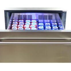Forno Products Azienda - Triple Temp Zones - Free Standing Dual Zone 24'' Wine Cooler -108 Bottles FWCDR6628-24S 14 Forno Products Azienda - Triple Temp Zones - Free Standing Dual Zone 24'' Wine Cooler -108 Bottles FWCDR6628-24S -Home And Outdoor FWCDR6628 24S insidedrawerfull 2 web