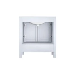 Lexora Jacques 30" White Single Vanity, White Carrara Marble Top, White Square Sink And 28" Mirror 25 Lexora Jacques 30" White Single Vanity, White Carrara Marble Top, White Square Sink And 28" Mirror -Home And Outdoor LJ342230SADSM28 11