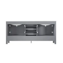 Lexora Jacques 72" Distressed Grey Double Vanity, White Carrara Marble Top, White Square Sinks And 70" Mirror 25 Lexora Jacques 72" Distressed Grey Double Vanity, White Carrara Marble Top, White Square Sinks And 70" Mirror -Home And Outdoor LJ342272DDDSM70 11