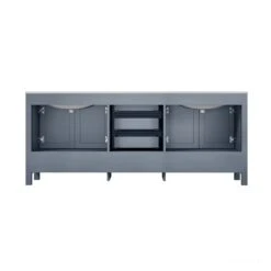 Lexora Jacques 80" Dark Grey Double Vanity, White Carrara Marble Top, White Square Sinks And 30" Mirrors 25 Lexora Jacques 80" Dark Grey Double Vanity, White Carrara Marble Top, White Square Sinks And 30" Mirrors -Home And Outdoor LJ342280DBDSM30 11