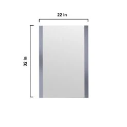 Lexora Volez 24" Dark Grey Single Vanity, Integrated Top, White Integrated Square Sink And 22" Mirror -Home And Outdoor LV341824SBESM22 13