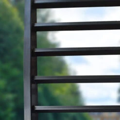 Aleko Steel Pedestrian Gate - MILAN Style - 5 Ft. PGMIL-AP -Home And Outdoor PGMIL Close up 45229