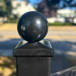 Aleko Steel Pedestrian Gate - Sofia Style - 5 Ft. PGSOF-AP 15 Aleko Steel Pedestrian Gate - Sofia Style - 5 Ft. PGSOF-AP -Home And Outdoor Pedestrian End CAP Modern Gates compressed 81378