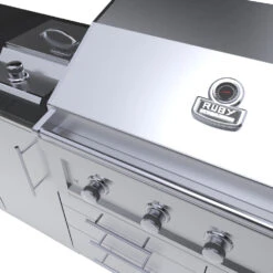 Sunstone Metal Products The Brazos 10 Foot Cabinet Island Package SCPBRAZOS 11 Sunstone Metal Products The Brazos 10 Foot Cabinet Island Package SCPBRAZOS -Home And Outdoor SCP BRAZOS L3