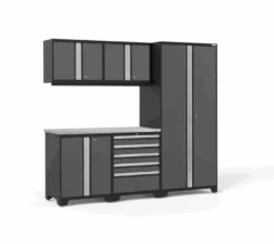 NewAge Products PRO 3.0 Series Grey 6 Piece Cabinet Set 52158