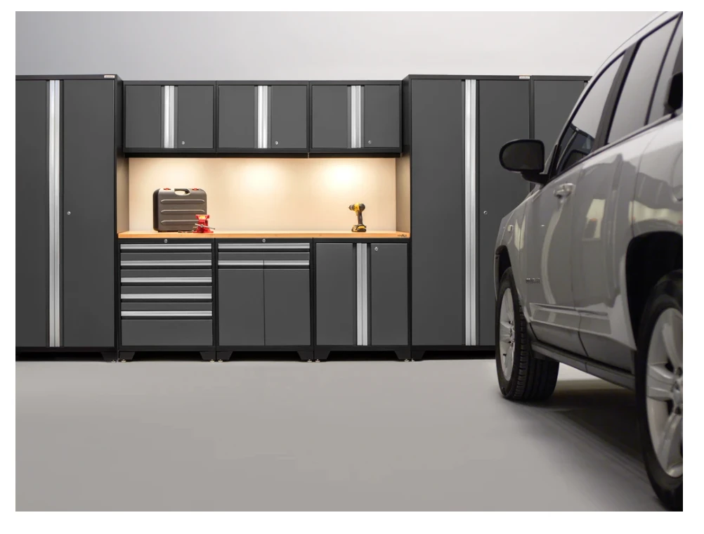 NewAge Products PRO 3.0 Series Grey 6 Piece Cabinet Set 52158 5 NewAge Products PRO 3.0 Series Grey 6 Piece Cabinet Set 52158 - Image 3