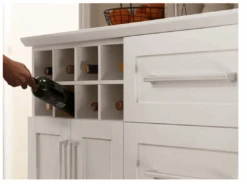 NewAge Wall Bar Cabinet Wine Cabinet Set With Glass Beverage Display Base Cabinet, Wall Wine Rack, Glass Tall Wall Display Cabinet - 7 Piece Home Dry Bar Wine Storage Cabinet Set 62522 -Home And Outdoor ScreenShot2021 02 07at4.01.03PM