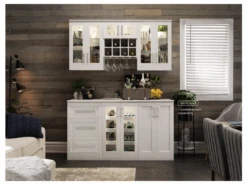 NewAge Wall Bar Cabinet Wine Cabinet Set With Glass Beverage Display Base Cabinet, Wall Wine Rack, Glass Tall Wall Display Cabinet - 8 Piece Home Dry Bar Wine Storage Cabinet Set 62521 22 NewAge Wall Bar Cabinet Wine Cabinet Set With Glass Beverage Display Base Cabinet, Wall Wine Rack, Glass Tall Wall Display Cabinet - 8 Piece Home Dry Bar Wine Storage Cabinet Set 62521 -Home And Outdoor ScreenShot2021 02 07at4.14.42PM 03e5571a 31cd 4e8a b4d9 bc75b498e2e1