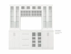 NewAge Wine Bar Wall Bar Cabinet Set With Glass Beverage Display Base Cabinet, Wall Wine Rack, Glass Tall Wall Display Cabinets- 8 Piece Wine Bar Storage Bar Wall Cabinet Home Bar 62531 19 NewAge Wine Bar Wall Bar Cabinet Set With Glass Beverage Display Base Cabinet, Wall Wine Rack, Glass Tall Wall Display Cabinets- 8 Piece Wine Bar Storage Bar Wall Cabinet Home Bar 62531 -Home And Outdoor ScreenShot2021 02 07at4.20.08PM