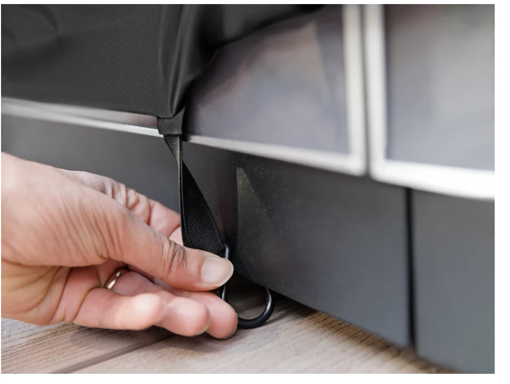 NewAge Outdoor Kitchen Black Outdoor Kitchen All-Season Cover 6 NewAge Outdoor Kitchen Black Outdoor Kitchen All-Season Cover - Image 4