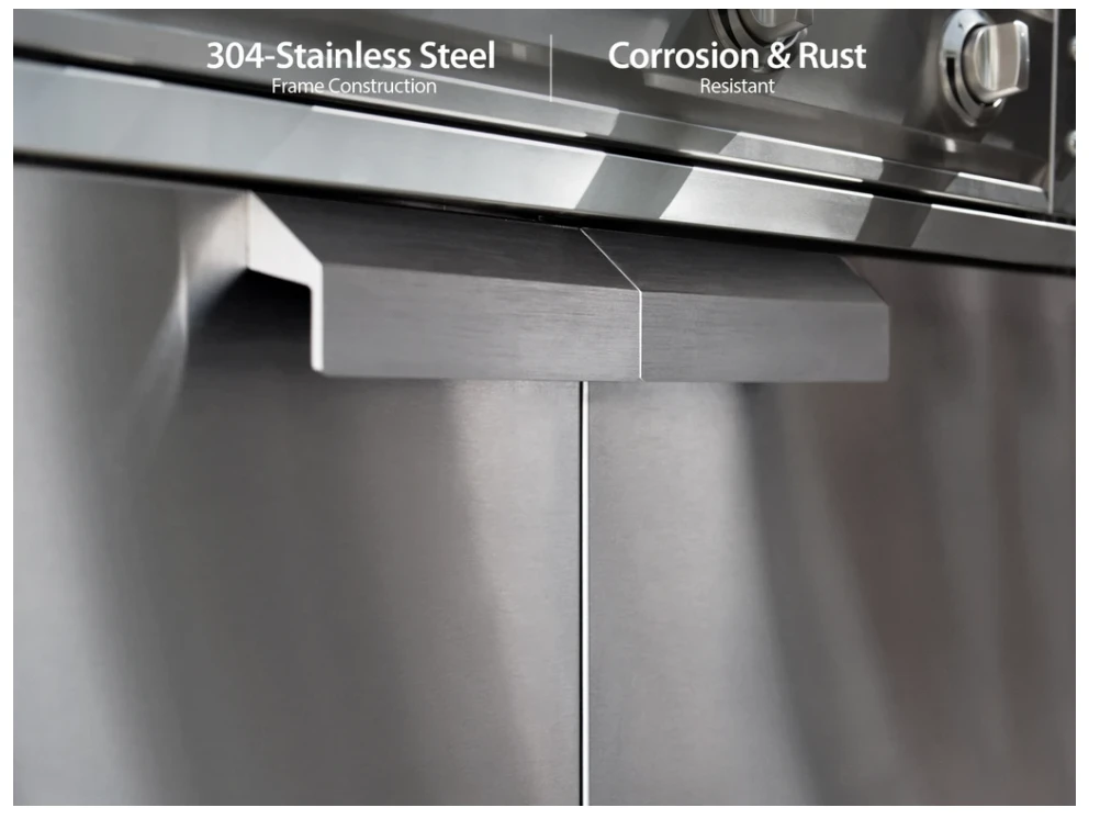 Modular Outdoor Kitchen Cabinets Stainless Steel Grove Drop-In Gas Grill Cabinet 70007 7 Modular Outdoor Kitchen Cabinets Stainless Steel Grove Drop-In Gas Grill Cabinet 70007 - Image 5