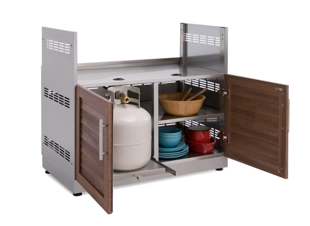 Modular Outdoor Kitchen Cabinets Stainless Steel Grove Drop-In Gas Grill Cabinet 70007 4 Modular Outdoor Kitchen Cabinets Stainless Steel Grove Drop-In Gas Grill Cabinet 70007 - Image 2