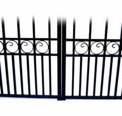 Aleko Steel Dual Swing Driveway Gate - Moscow Style - 12 Ft With Pedestrian Gate - 5 Ft 11 Aleko Steel Dual Swing Driveway Gate - Moscow Style - 12 Ft With Pedestrian Gate - 5 Ft -Home And Outdoor ScreenShot2021 02 27at1.57.25PM