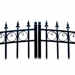 Aleko Steel Dual Swing Driveway Gate - Prague Style - 12 Ft With Pedestrian Gate - 5 Ft SET18X4PRAD-AP 9 Aleko Steel Dual Swing Driveway Gate - Prague Style - 12 Ft With Pedestrian Gate - 5 Ft SET18X4PRAD-AP -Home And Outdoor ScreenShot2021 02 27at2.24.04PM