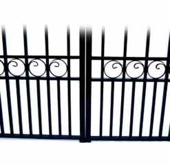 Aleko Steel Dual Swing Driveway Gate - London Style - 18 Ft With Pedestrian Gate - 5 Ft -Home And Outdoor ScreenShot2021 02 27at2.26.13PM 0a177919 a99b 4948 9e76 dff3b8d13dd6