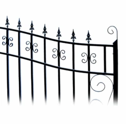 Aleko Steel Dual Swing Driveway Gate - Venice Style - 14 Ft With Pedestrian Gate - 5 Ft -Home And Outdoor ScreenShot2021 02 27at2.29.42PM 531f1c33 28d0 4a9b 9314 f13ff9e1141b