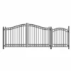 Aleko Steel Dual Swing Driveway Gate - Dublin Style - 16 Ft With Pedestrian Gate - 5 Ft 2 Aleko Steel Dual Swing Driveway Gate - Dublin Style - 16 Ft With Pedestrian Gate - 5 Ft -Home And Outdoor ScreenShot2021 02 27at2.31.05PM 80c6def0 0356 41c8 9115 4fc8f60c331e