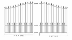 Aleko Steel Sliding Driveway Gate - Munich Style - 12 X 6 Feet 25 Aleko Steel Sliding Driveway Gate - Munich Style - 12 X 6 Feet -Home And Outdoor ScreenShot2021 02 27at4.12.33PM
