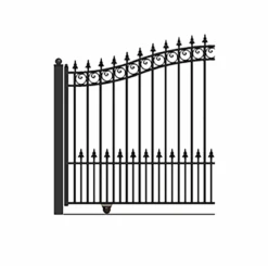 Aleko Steel Sliding Driveway Gate - Prague Style - 12 X 6 Feet -Home And Outdoor ScreenShot2021 02 27at4.17.54PM